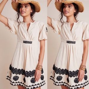 NWT 🎉Anthro Orla Embroidered Dress